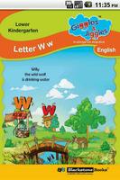 Letter W for LKG Kids Practice Affiche