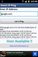 Smart IP Ping screenshot 1