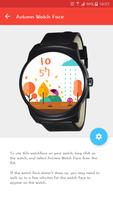 Autumn Watch Face poster