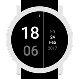 Icona Black Watch Face