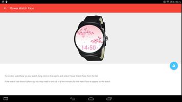 Flowers Watch Face تصوير الشاشة 3