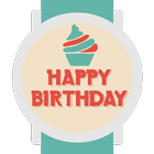 Happy Birthday Watch Face icône