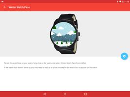Winter Landscape Watch Face capture d'écran 2