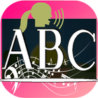 ABC learning with ABC song icône