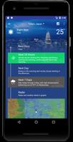 Weather Forecast Pro: Timeline, Radar, MoonView اسکرین شاٹ 3