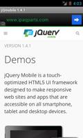 jQuery mobile 1.4.2 Demos&docs โปสเตอร์