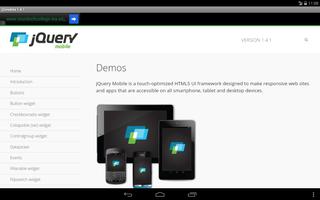 jQuery mobile 1.4.2 Demos&docs ภาพหน้าจอ 1