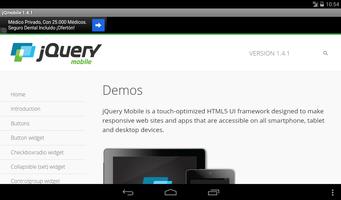 jQuery mobile 1.4.2 Demos&docs capture d'écran 2
