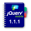 jQuery mobile 1.1.1 Demos&docs