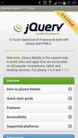 jQuery mobile 1.1.1 Demos&docs ポスター