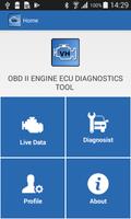 Car BB : OBD II Engine ECU diagnostics tool carbb ポスター