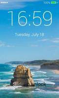 Beach App Lock Screen تصوير الشاشة 3