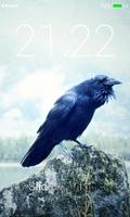 Black Raven Lock Screen اسکرین شاٹ 2