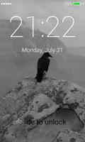 Black Raven Lock Screen screenshot 3