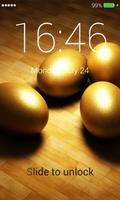 Gold Lock Screen syot layar 1