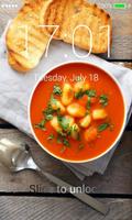 Food Lock Screen اسکرین شاٹ 3