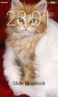 Orange Cats Lock Screen 截图 3