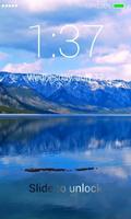 Lake Lock Screen App Affiche