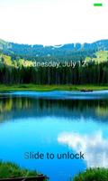 Lake Lock Screen App syot layar 1