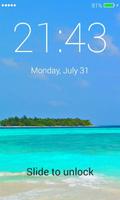 Paradise Lock Screen اسکرین شاٹ 2