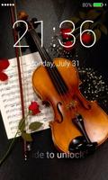 Violin Lock Screen 스크린샷 3