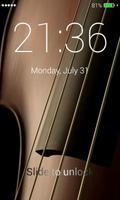 Violin Lock Screen Cartaz