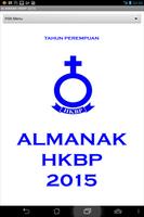 Almanak HKBP 2015 الملصق