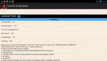 Tarombo Si Raja Batak スクリーンショット 2