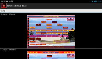 Tarombo Si Raja Batak capture d'écran 3