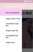 Creeper MOD For MCPE! screenshot 1