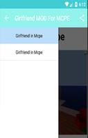 Girlfriend MOD For MCPE! imagem de tela 1