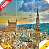 Spain - Tiles Puzzle Zeichen