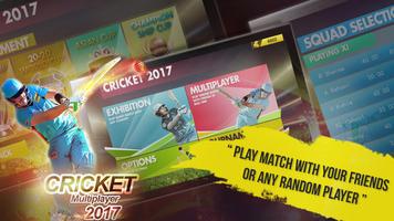 Cricket Multiplayer 2017 Affiche