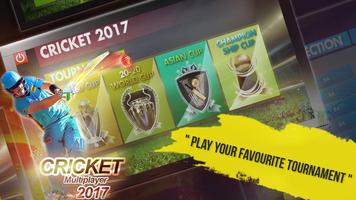 Cricket Multiplayer 2017 capture d'écran 1