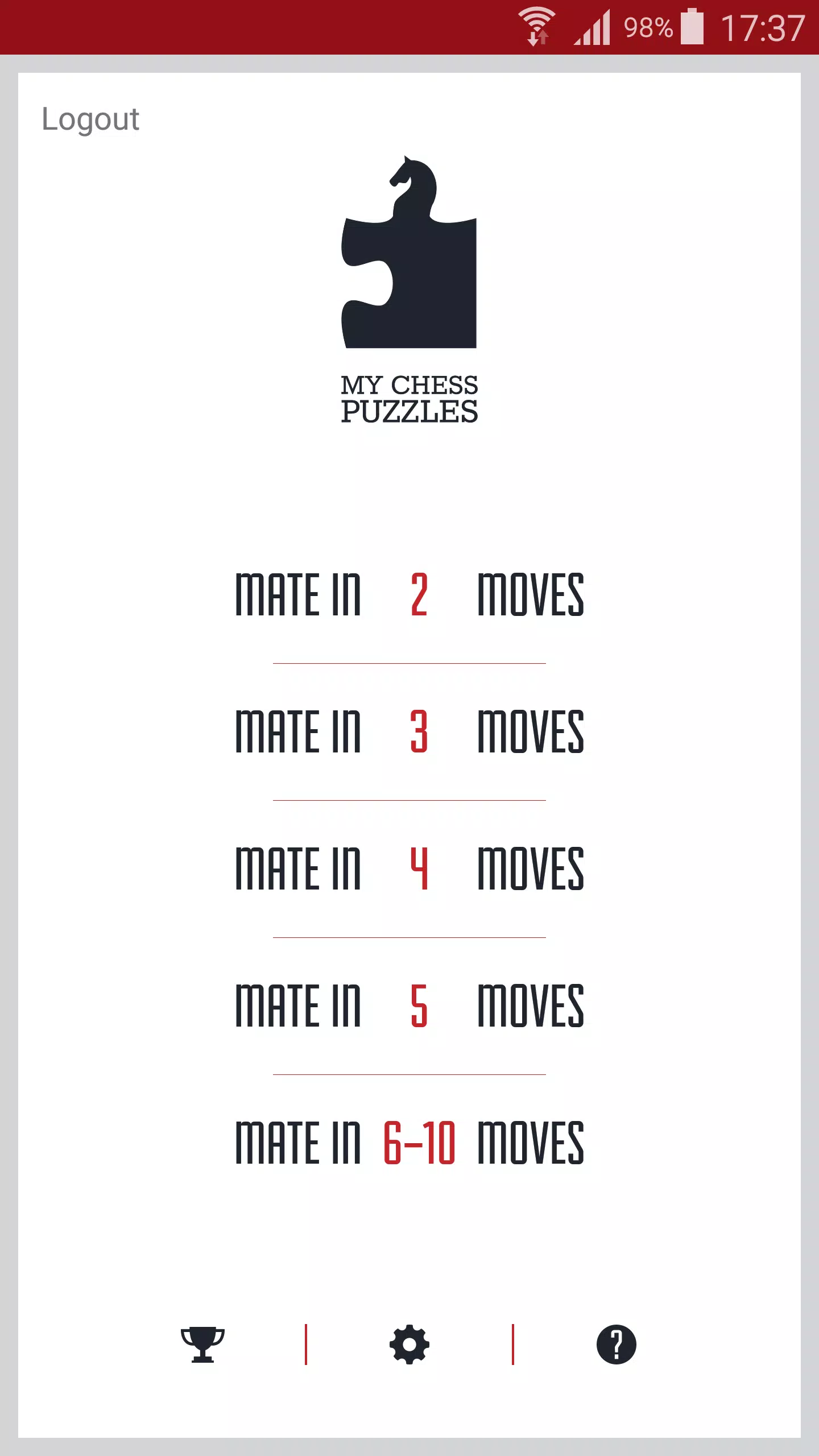 Chess Puzzle mate in 2 moves