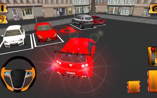 классический автомобиль 3D постер