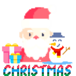 Christmas Make Pixel Art : Sandbox Color by Number