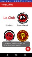 TUVB KARATE poster