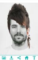 Men Hair Style Montage imagem de tela 2