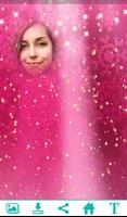 Pink Glitter PhotoFrame syot layar 1