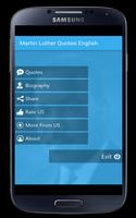 Martin Luther Quotes English โปสเตอร์