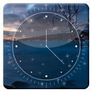 Ocean Night HD Analog Clock APK