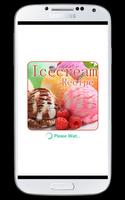 Ice Cream Recipes BooK Affiche