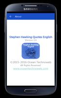 برنامه‌نما Stephen Hawking Quotes English عکس از صفحه