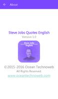 Steve Jobs Quotes English capture d'écran 3