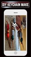 DIY Handmade How To Make Keychain Pom Pom Leather screenshot 3