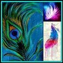 HD Feather Wallpaper Peacock Backgrounds Gallery APK