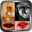 Body Piercing Ear Belly Tongue Lip Eye Ring Design