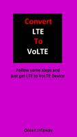 LTE to VoLTE Converter Pro poster