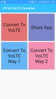 LTE to VoLTE Converter Help poster
